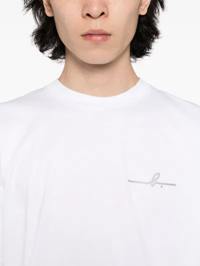 Agnès B. Logo-print T-shirt In White