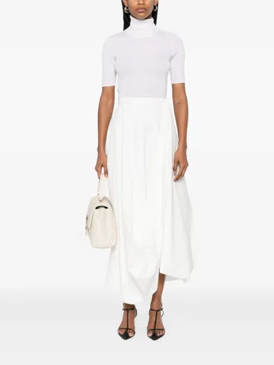 P.a.r.o.s.h Wool Top In Neutrals