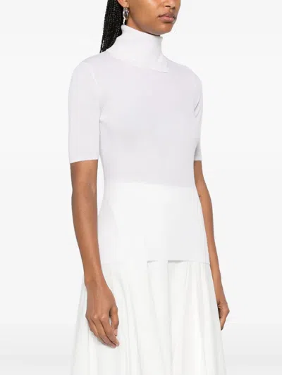 P.a.r.o.s.h Wool Top In Neutrals