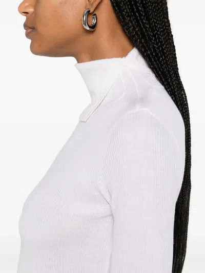 P.a.r.o.s.h Wool Top In Neutrals