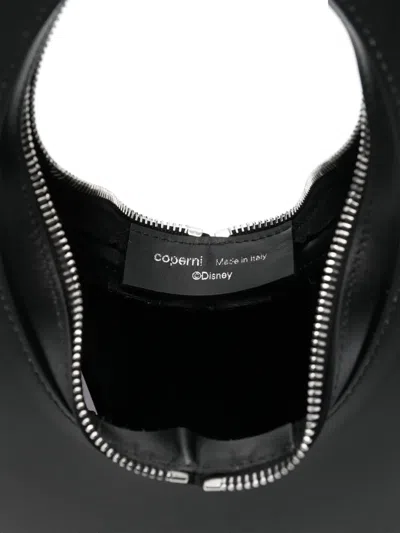 Coperni Mickey Mini Swipe Purse In Black