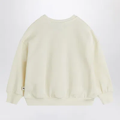 Mini Rodini White Sweatshirt With Municipal Print In White