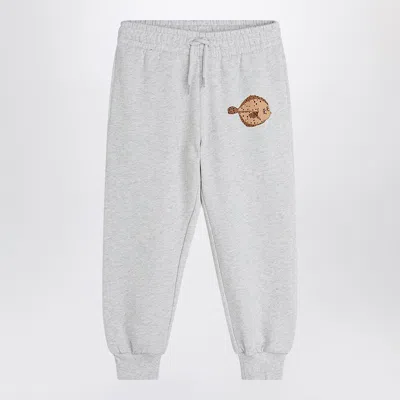 Mini Rodini Flundra Track Pants In Grey