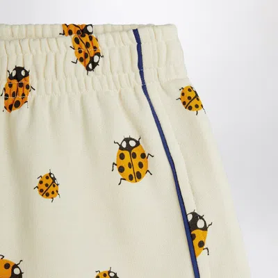 Mini Rodini Short White With Ladybugs In White