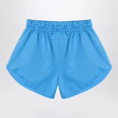 Mini Rodini Short Wct Blue With Side Band In Blue