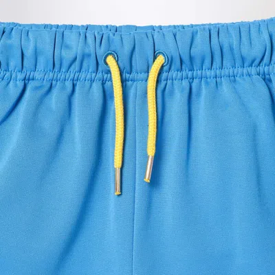 Mini Rodini Short Wct Blue With Side Band In Blue