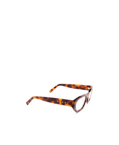 Marni Logo Flat Mirror In Black