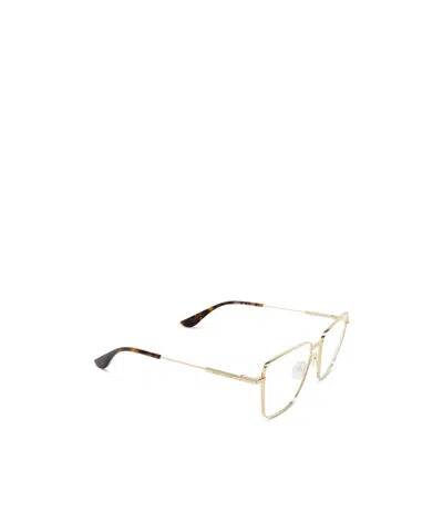 Alexander Mcqueen Framed Plain Mirror In Nude
