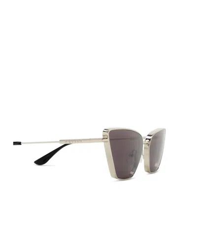 Alexander Mcqueen Frame Sunglasses In Black
