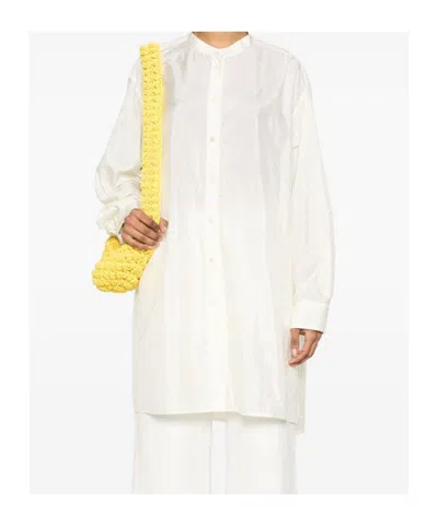 Jil Sander Button Shirt In White