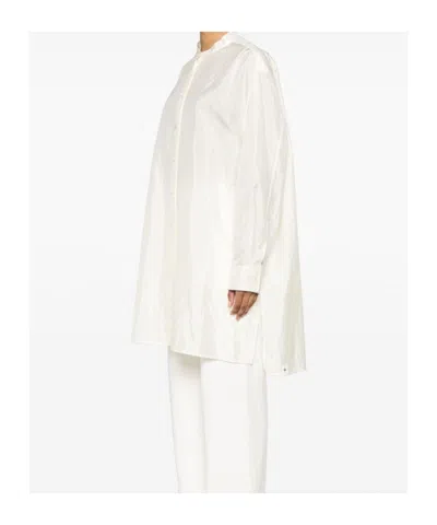 Jil Sander Button Shirt In White