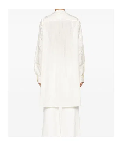 Jil Sander Button Shirt In White