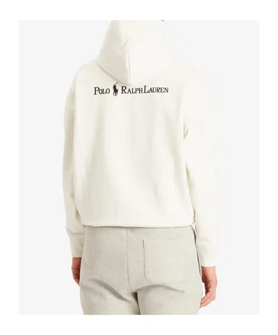 Polo Ralph Lauren Back Logo Relaxed Hoodie In Nevis