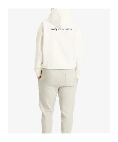 Polo Ralph Lauren Back Logo Relaxed Hoodie In Nevis