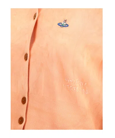 Vivienne Westwood "bea Cropped" Top In Nude