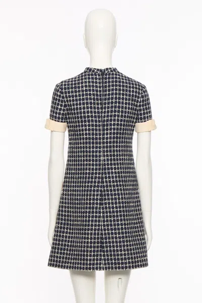 Valentino Boucle' Short Dress In Black