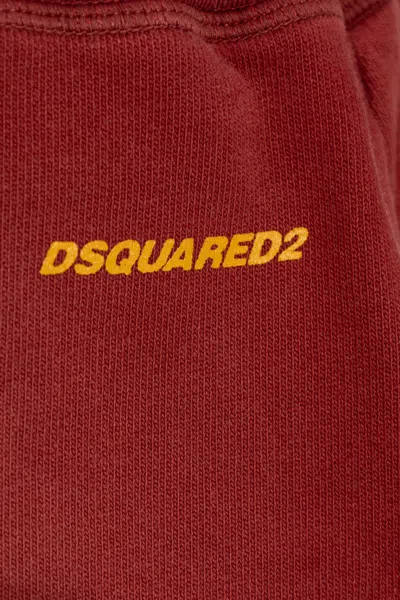 Dsquared2 X Invicta Wide-leg Shorts In Red