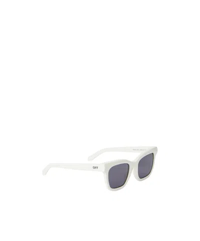 Off-white Full Frame Sunglasses In White