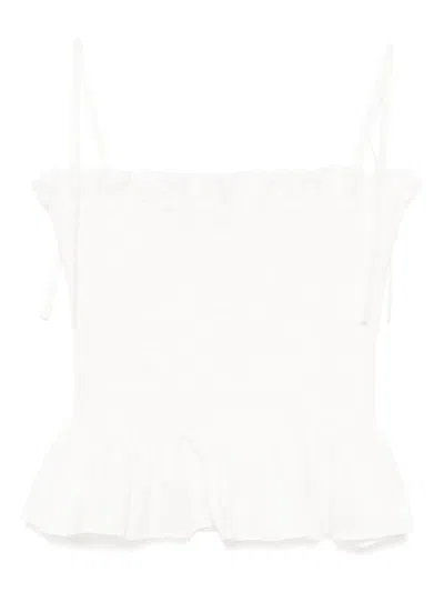 Kimhēkim Cotton Tank Top In White