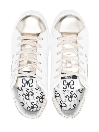 2 Star Leather Sneakers In White