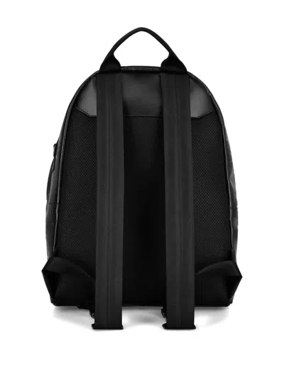 Philipp Plein Monogram-embossed Backpack In Black