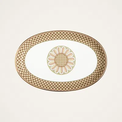 La Doublej Oval Platter In Odysseus Dusty Pink