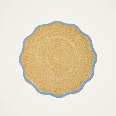 La Doublej Table Linens Solid Light Blue Uni In Solid Light Blue