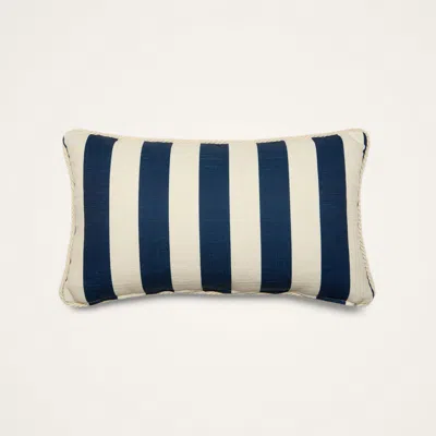 La Doublej Outdoor Cushion (30x50) In Palazzo Blue