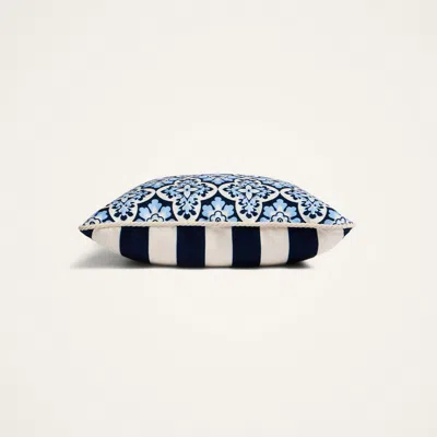 La Doublej Cushions Multicolor Uni In Palazzo Blue