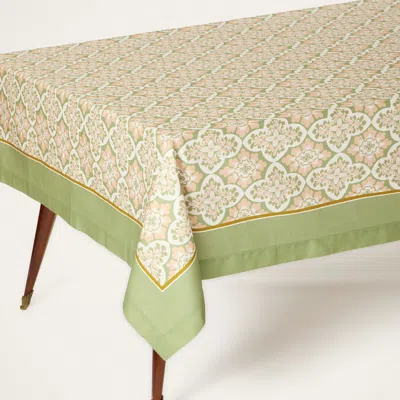 La Doublej Large Tablecloth In Palazzo Light Pink