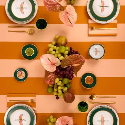 La Doublej Medium Tablecloth In Contrada Light Pink