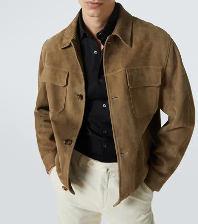 Thom Sweeney Cotton Jersey Shirt In Black