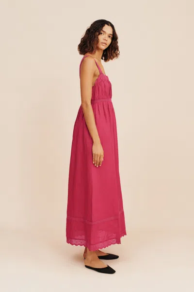 The Posse Grace Shift Dress In Dragon Fruit