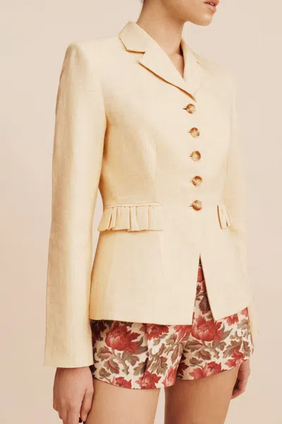 The Posse Matilda Jacket In Dusty Citron