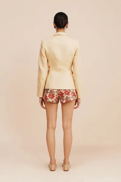 The Posse Matilda Jacket In Dusty Citron