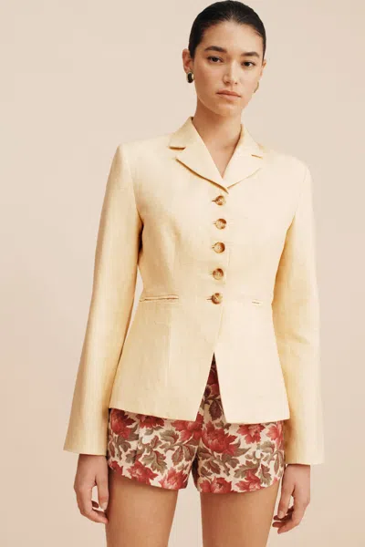 The Posse Matilda Jacket In Dusty Citron