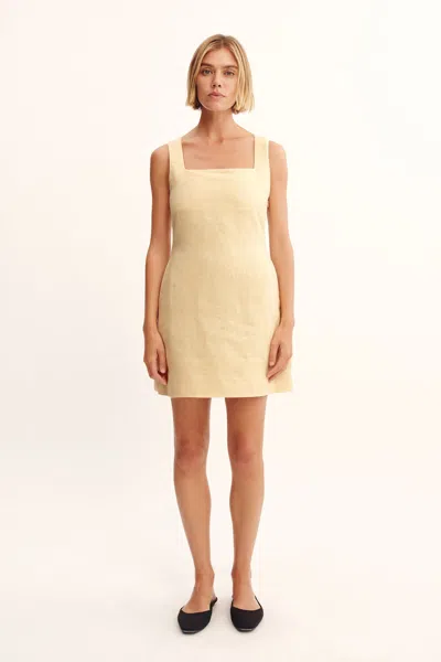 The Posse Alice Mini Dress In Dusty Citron