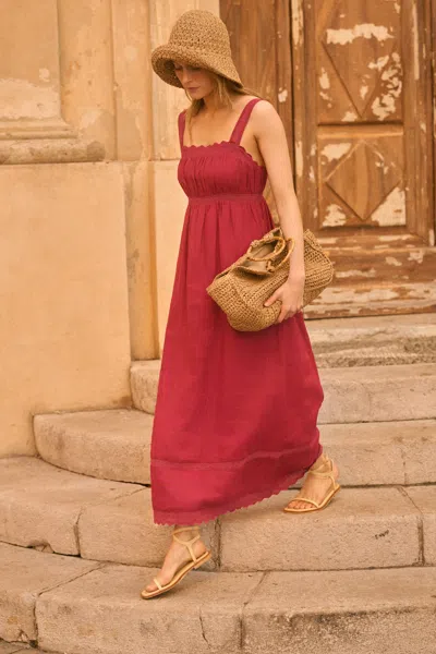 The Posse Grace Shift Dress In Dragon Fruit