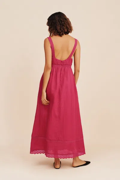 The Posse Grace Shift Dress In Dragon Fruit