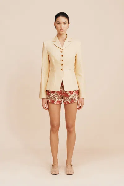 The Posse Matilda Jacket In Dusty Citron
