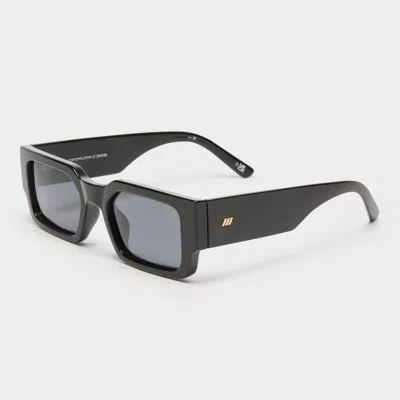 Le Specs Contemplation In Black Polarized