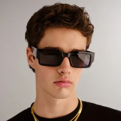 Le Specs Contemplation In Black Polarized