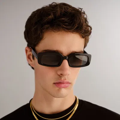 Le Specs Dynamite In Black Polarized