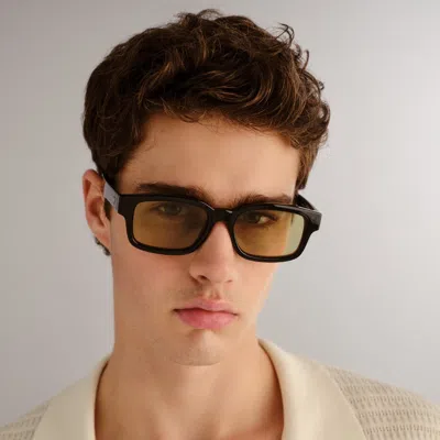 Le Specs Recarmito In Black Moss Mono