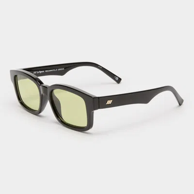 Le Specs Recarmito In Black Moss Mono