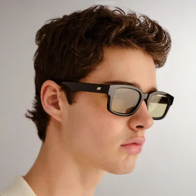 Le Specs Recarmito In Black Moss Mono
