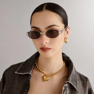 Le Specs The Forbidden In Silver