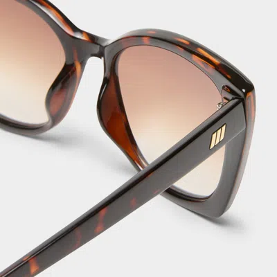 Le Specs Incantation 52mm Square Sunglasses In Brown