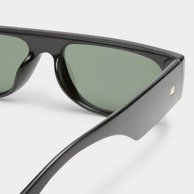 Le Specs Le Ritual In Black Khaki Mono