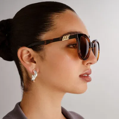 Le Specs The Muse In Brown